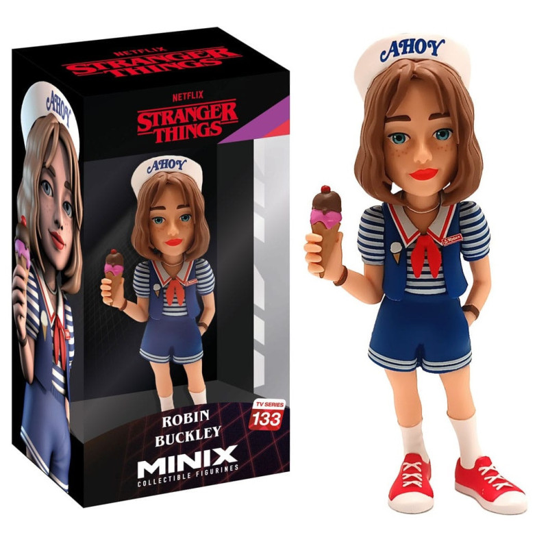 Stranger Things  - Figurine 12 cm Minix : Robin Buckley Scoops Ahoy