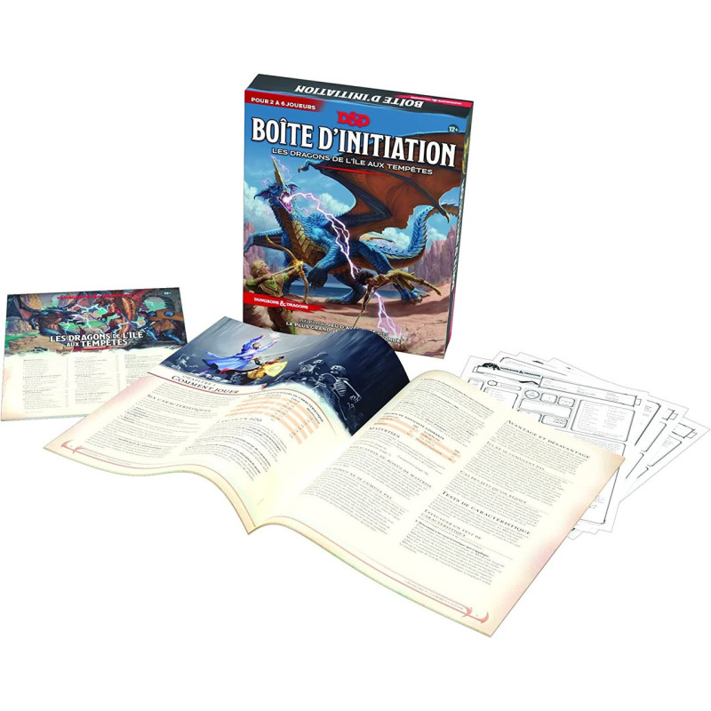 Dungeons & Dragons - Boîte d'initiation Dragons de l’Île aux tempêtes