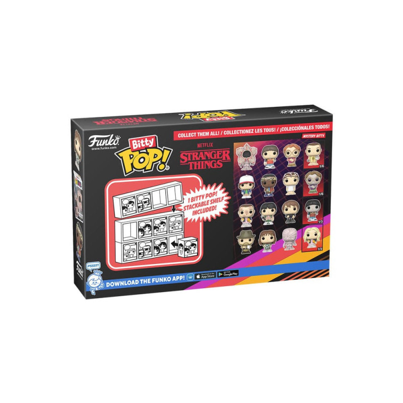 FÉVRIER 2025 : Stranger Things - Bitty Pop! - 4-Pack Demogorgon