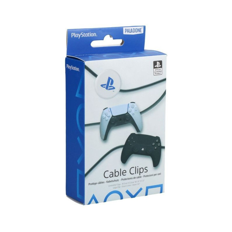 Playstation - Set de 3 cable clips