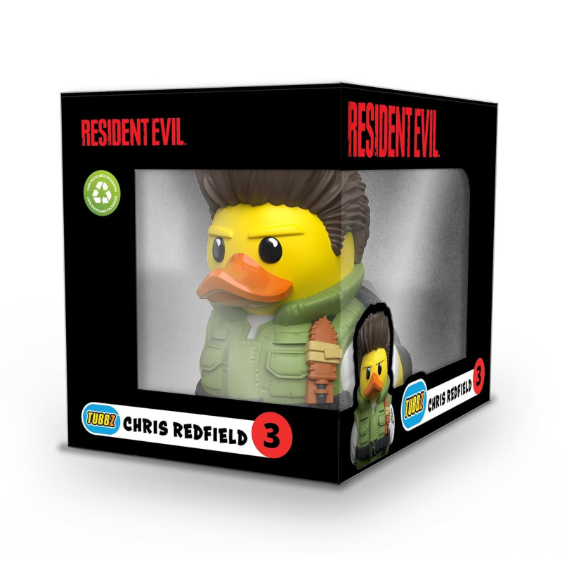 Resident Evil - Figurine canard TUBBZ Chris Redfield Boxed Edition