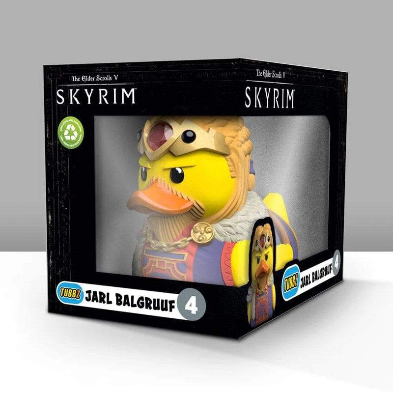 Skyrim - Figurine canard TUBBZ Jarl Balgruuf Boxed Edition