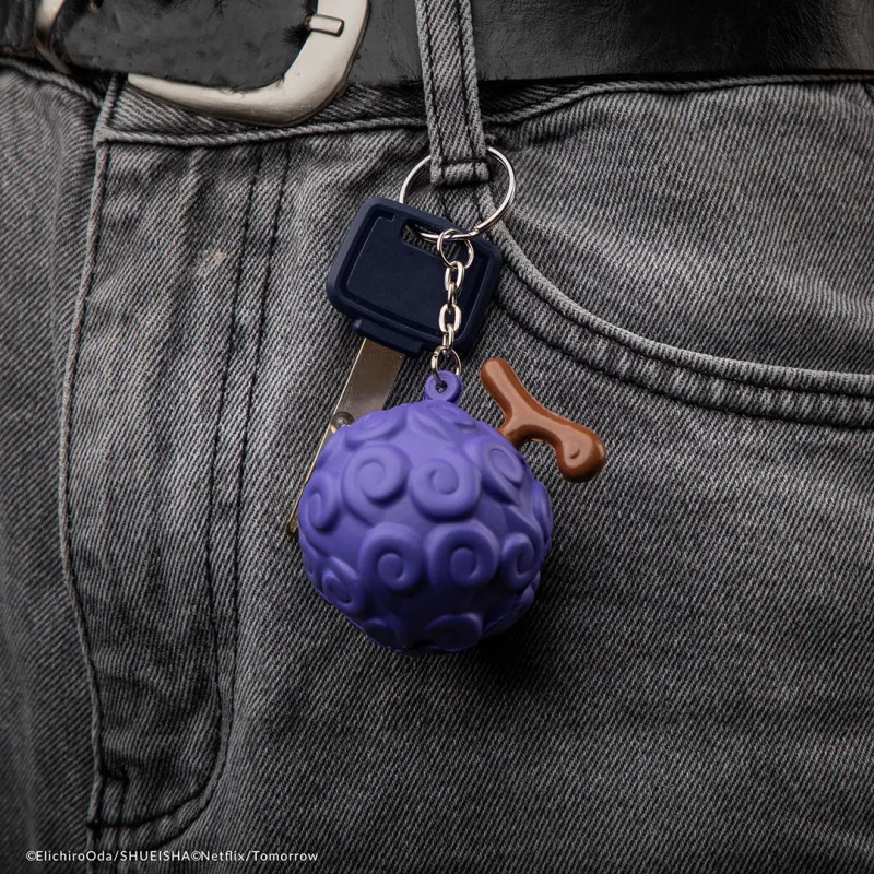 One Piece (Netflix) - Porte-clé Fruit du Démon Gum Gum squishy