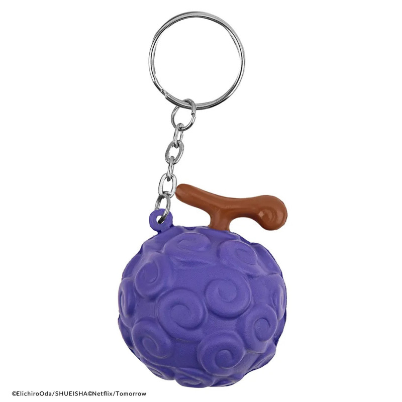 One Piece (Netflix) - Porte-clé Fruit du Démon Gum Gum squishy