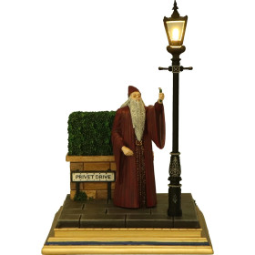 Harry Potter - Statue lumineuse Dumbledore Privet Drive 18,5 cm