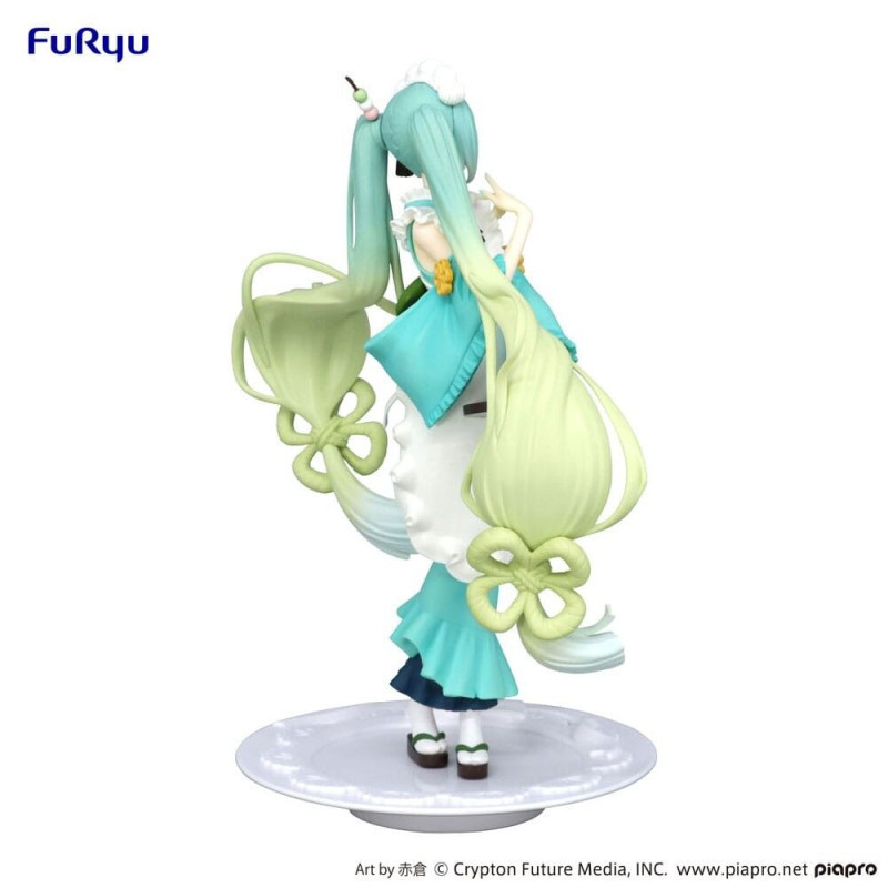 Hatsune Miku - Figurine Exceed Creative : Matcha Green Tea Parfait Mint