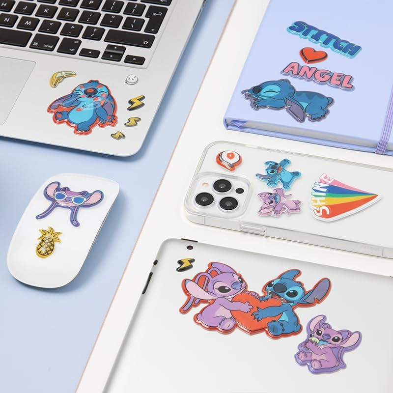 Disney : Lilo & Stitch - Set de 37 gadget decals Puffy