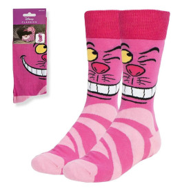 Disney : Alice au Pays des Merveilles - Chaussettes Cheshire Cat  36/43