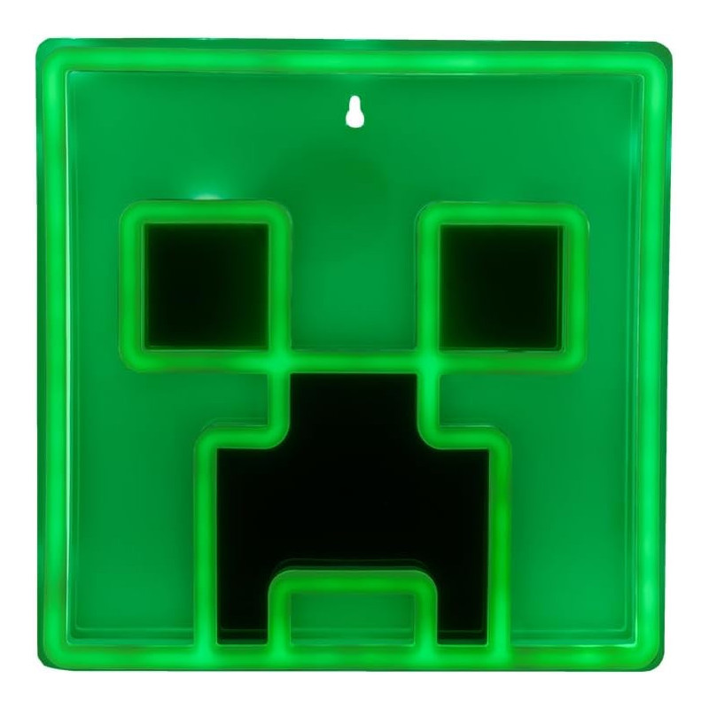 Minecraft - Lampe murale néon Creeper