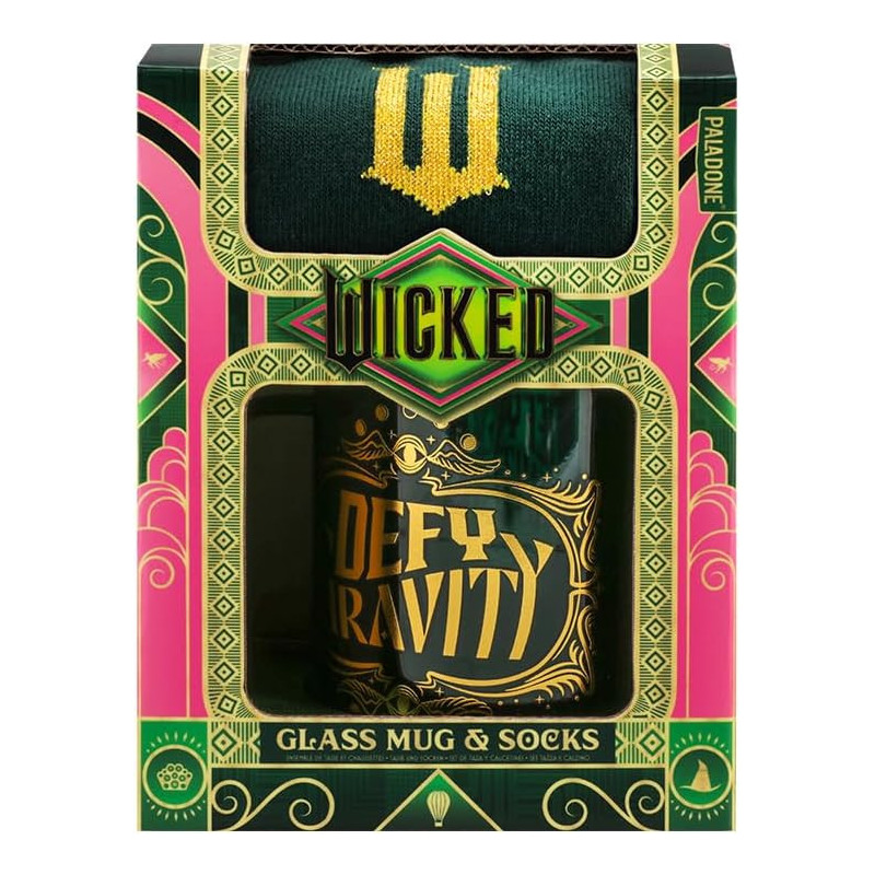 Wicked - Set Mug + chaussettes Elphaba