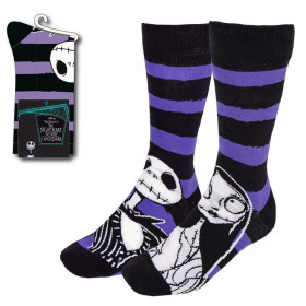 Nightmare Before Christmas - Chaussettes Jack & Sally 38/45