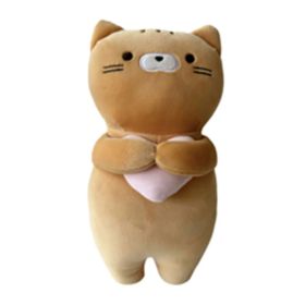 Peluche Kawai Cat 30 cm Coeur