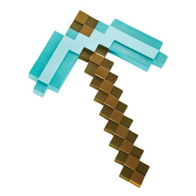 Minecraft - Réplique Diamond Pickaxe 40 cm en plastique