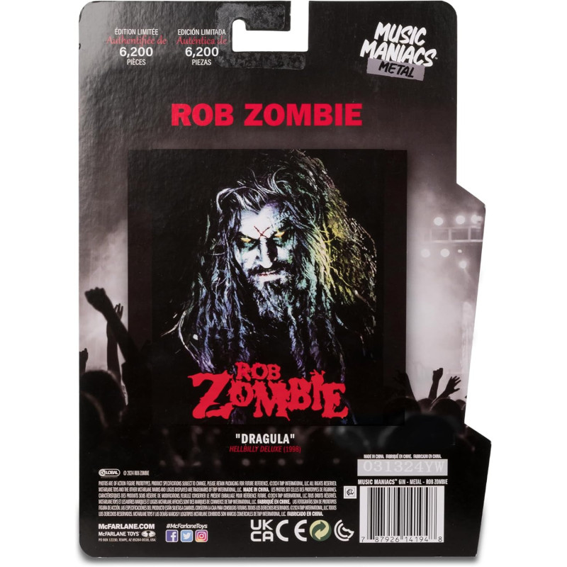 Rob Zombie - Figurine Metal Music Maniacs