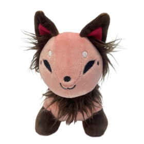 Peluche Kitsune Rose 40 cm