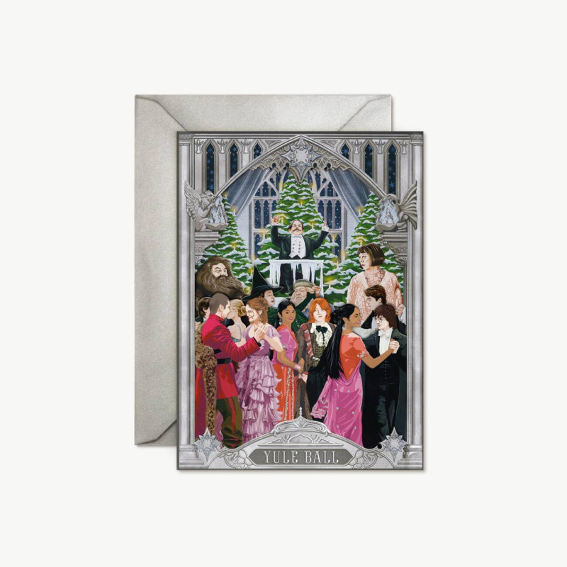 Harry Potter - Carte postale 3D Yule Ball Champions Waltz