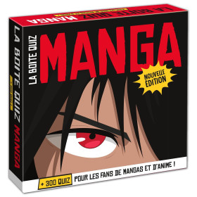 La boîte quiz Manga - nouvelle édition: Pour les fans de mangas et d'anime !