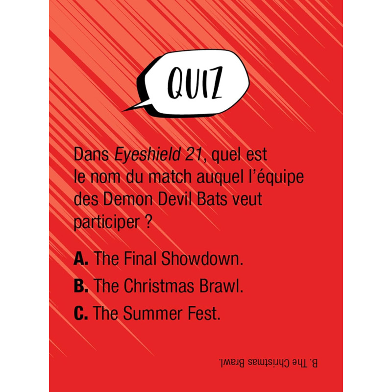 La boîte quiz Manga - nouvelle édition: Pour les fans de mangas et d'anime !