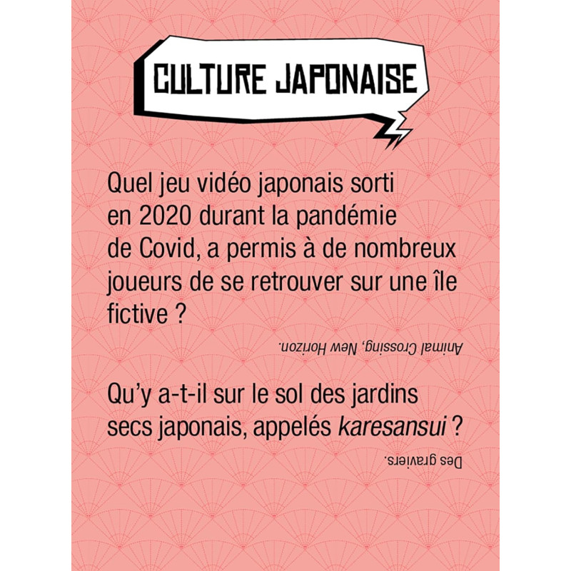 La boîte quiz Manga - nouvelle édition: Pour les fans de mangas et d'anime !