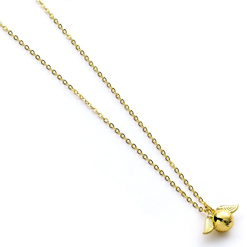 Harry Potter - Collier mini Golden Snitch (Vif d'Or)