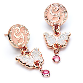 Wicked - Boucles d'oreilles Glinda Drop Butterfly