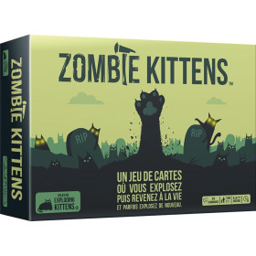 Jeu de société Exploding Kittens : Zombie Kittens