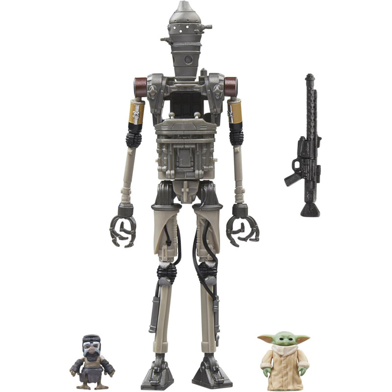 JUIN 2025 : Star Wars : The Mandalorian -  The Vintage Collection - Figurines IG-12, Grogu & Anzellan