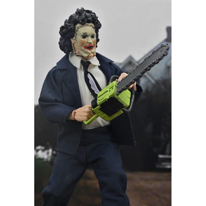 AUTOMNE 2025 : Texas Chainsaw Massacre - Figurine retro clothed Leatherface (Pretty Woman Mask) 50th Anniversary