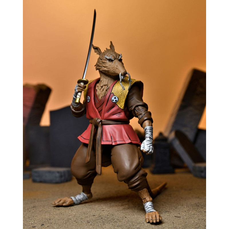 Tortues Ninja - TMNT - Figurine The Last Ronin Splinter BOITE ABIMEE