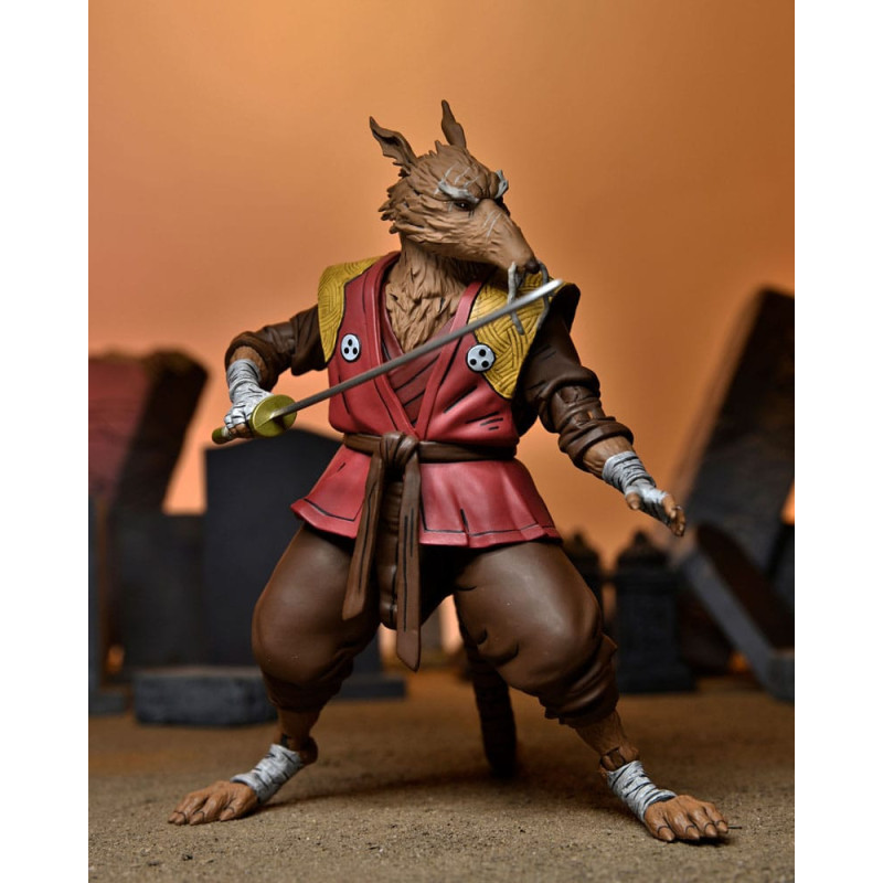 Tortues Ninja - TMNT - Figurine The Last Ronin Splinter BOITE ABIMEE