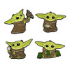 Star Wars : The Mandalorian - Set de 4 pins Grogu The Child