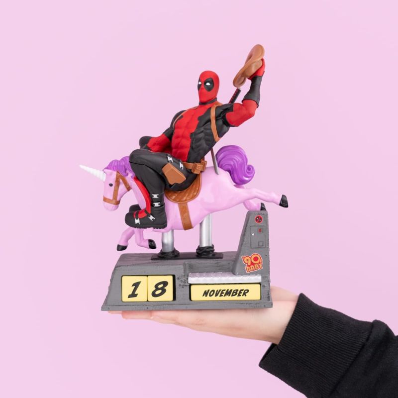 DÉCEMBRE 2024 : Marvel - Calendrier perpétuel Deadpool