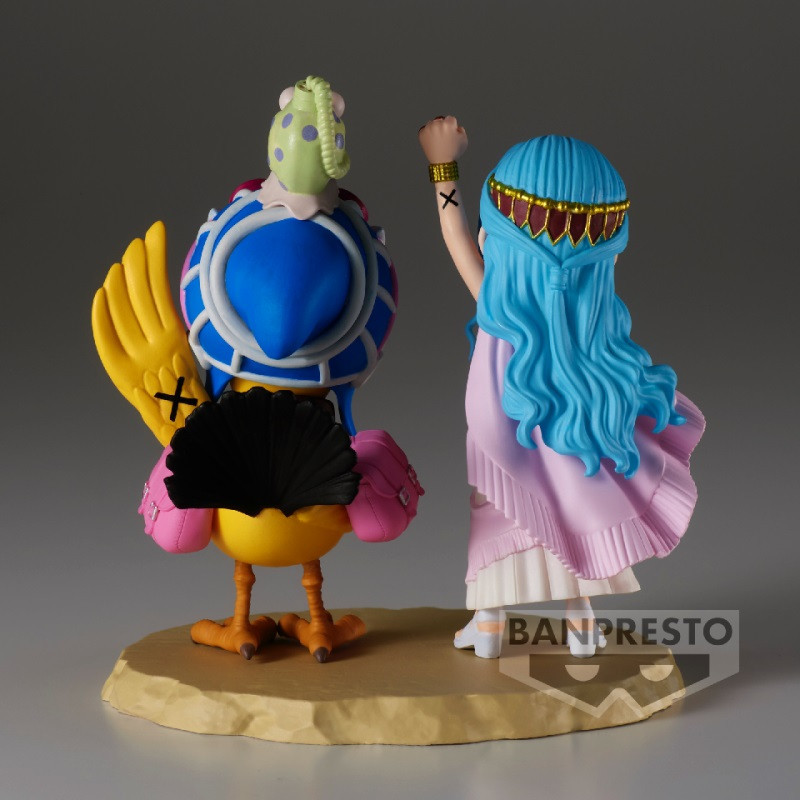 One Piece - Figurine WCF Log Stories : Vivi et Karoo 7 cm