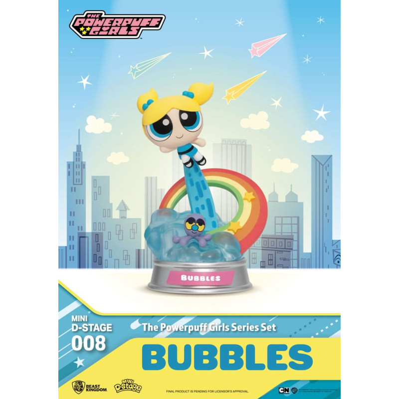 The Powerpuff Girls - Figurine Mini D-Stage 008 Bubbles