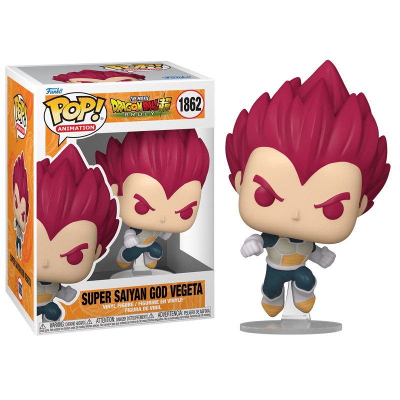 Dragon Ball Super : Broly - Pop! - Super Saiyan God Vegeta n°1862