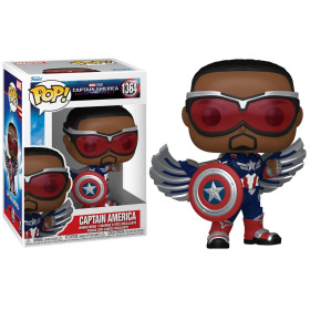 Marvel : Captain America Brave New World - Pop! - Captain America n°1364