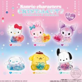 Sanrio - Mini figurine Crystal Cot 1 EXEMPLAIRE ALEATOIRE