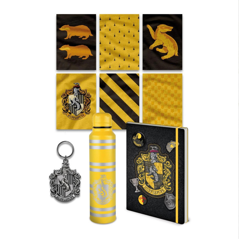 Harry Potter - Coffret cadeau premium valise Hufflepuff