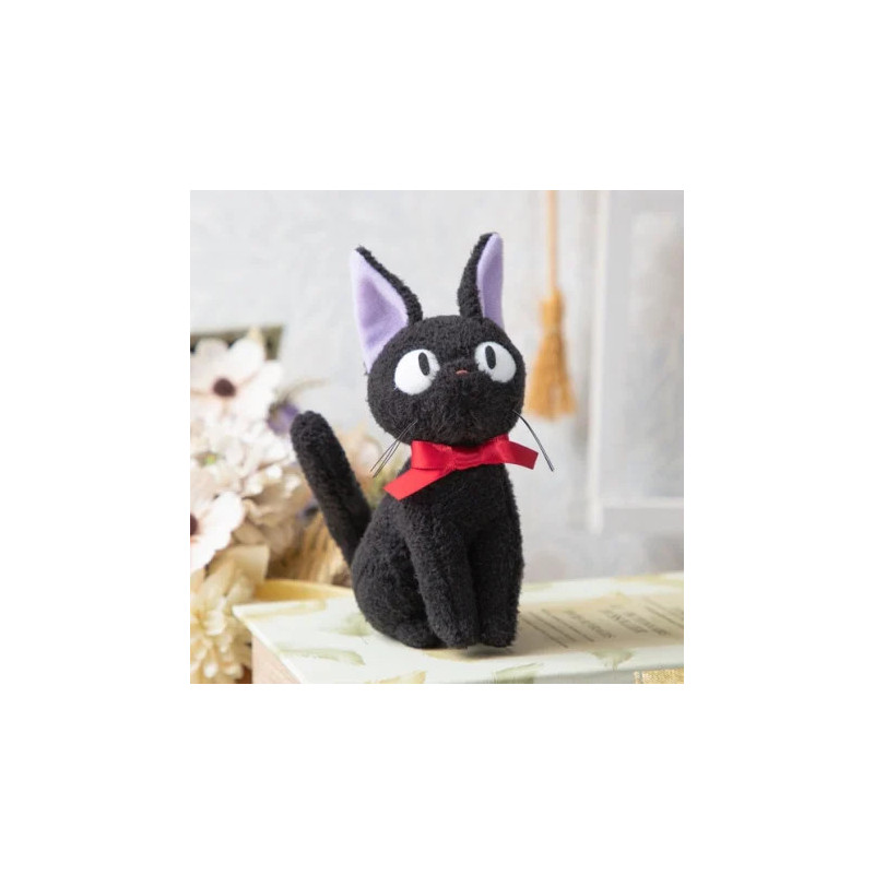 Kiki la Petite Sorcière - Peluche Jiji assise 15 cm