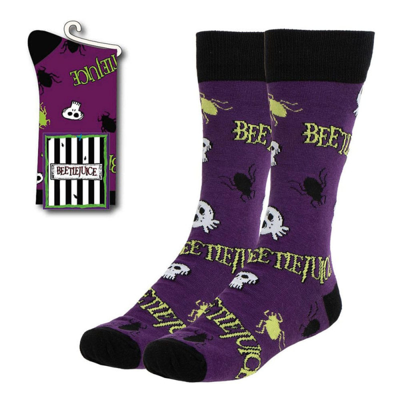 Beetlejuice - Chaussettes Purple 38/45