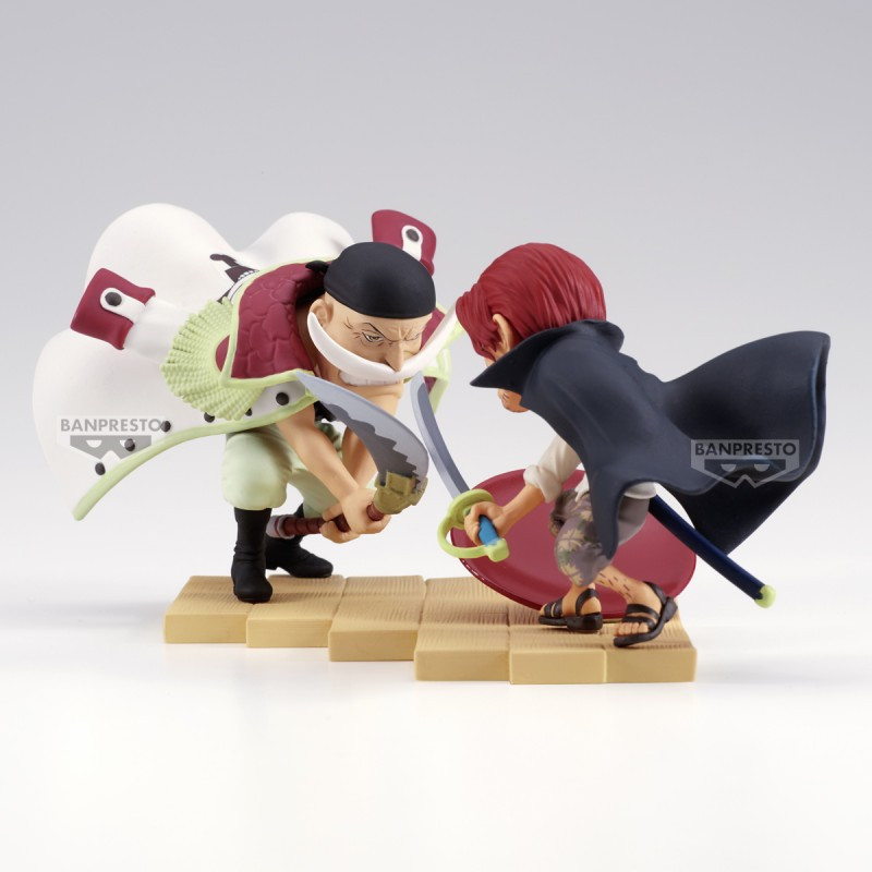 OCTOBRE 2025 : One Piece - Figurine WCF Log Stories : Edward Newgate vs Shanks