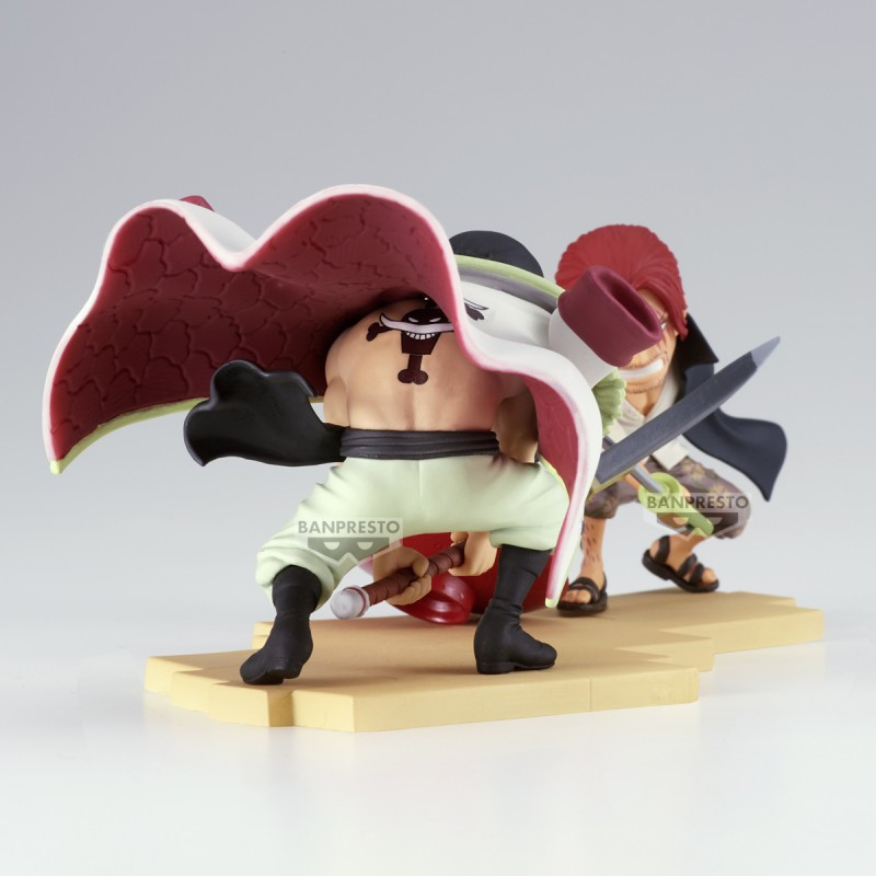 OCTOBRE 2025 : One Piece - Figurine WCF Log Stories : Edward Newgate vs Shanks