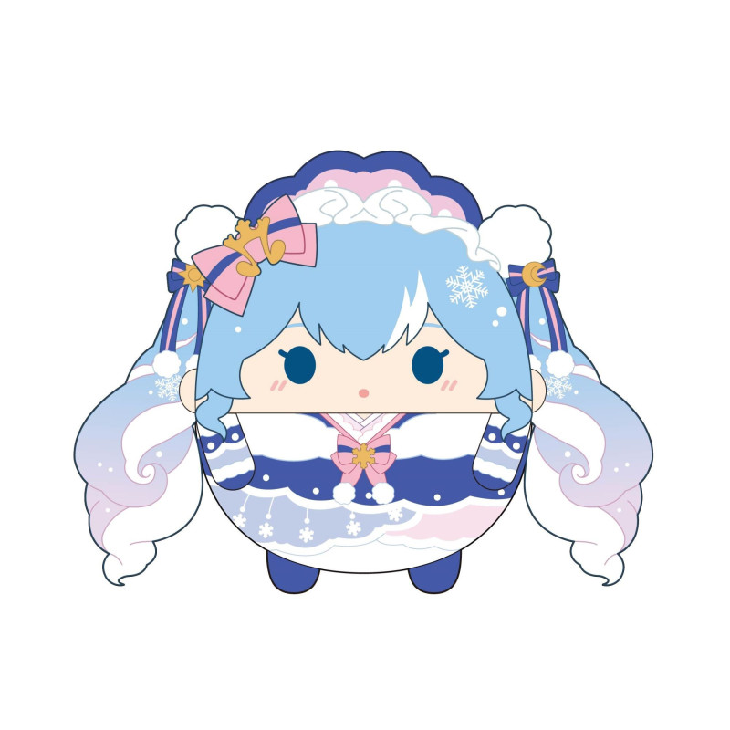 Hatsune Miku - Peluche 20 cm Snow Miku version 2023