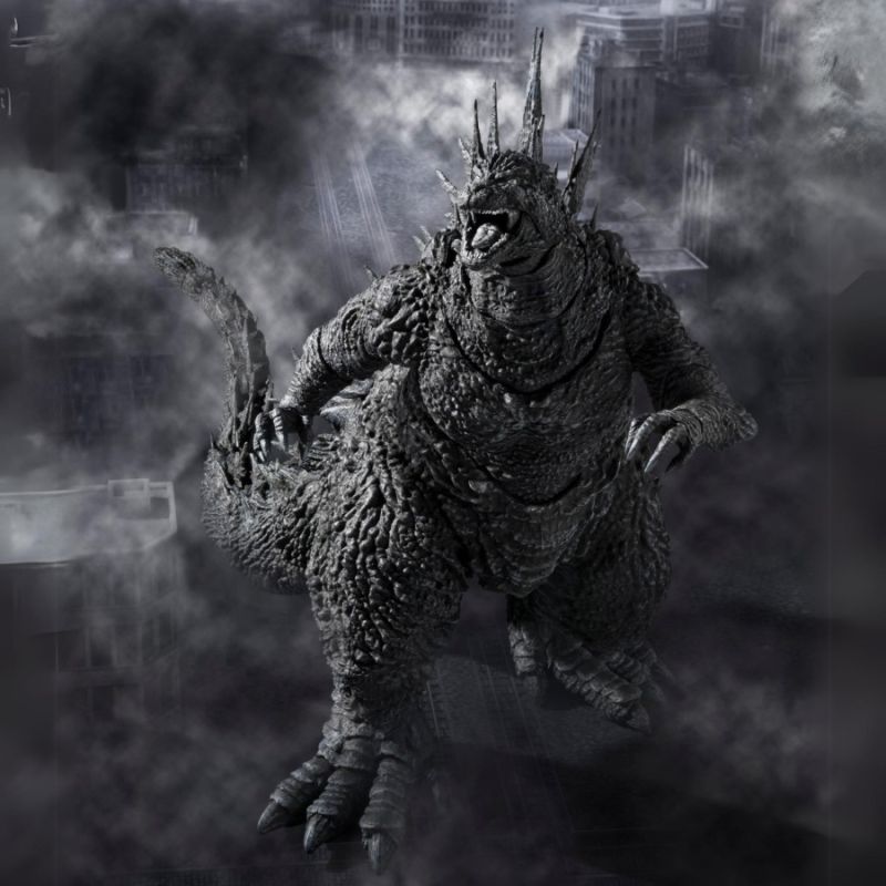 DÉCEMBRE 2024 : Godzilla - Figurine S.H. MonsterArts Godzilla (2023) Minus Color Version 16 cm