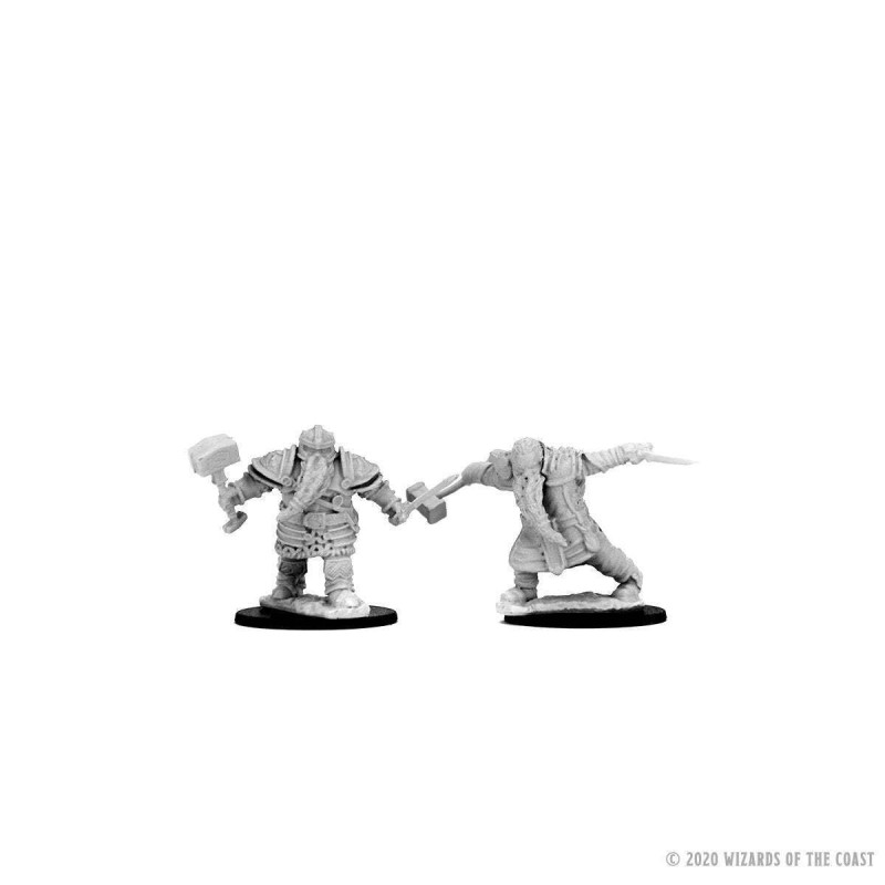 Dungeons & Dragons: Nolzur’s Marvelous - Figurines miniatures à peindre Dwarf Male Fighter