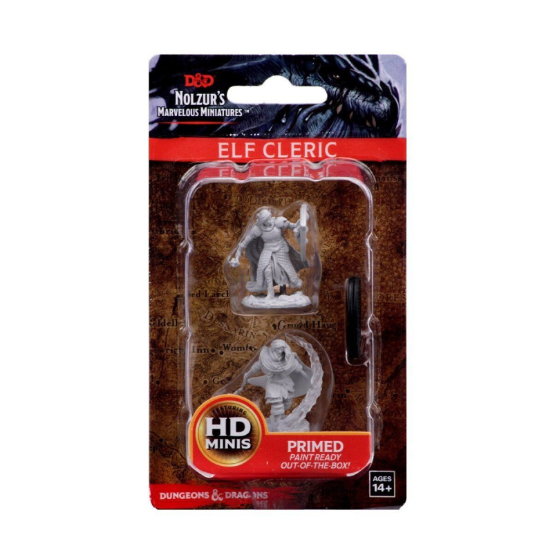 Dungeons & Dragons: Nolzur’s Marvelous - Figurines miniatures à peindre Elf Male Cleric