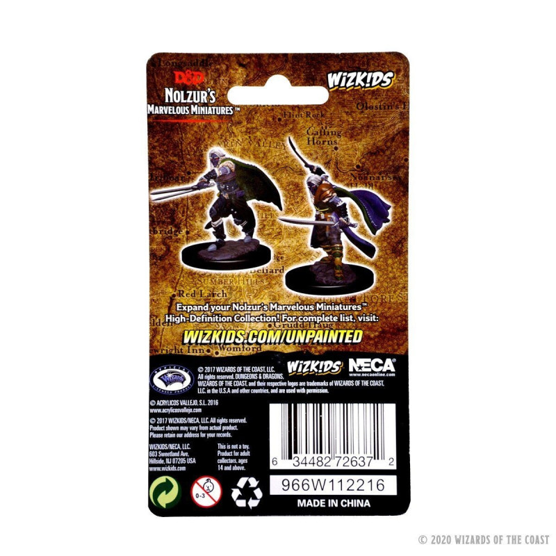 Dungeons & Dragons: Nolzur’s Marvelous - Figurines miniatures à peindre Elf Male Ranger