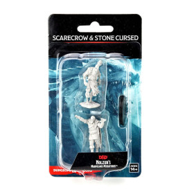 Dungeons & Dragons: Nolzur’s Marvelous - Figurines miniatures à peindre Scarecrow & Stone Cursed