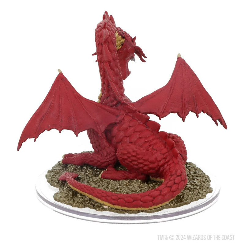 Dungeons & Dragons: Icons of the Realms - Figurine miniature pré-peinte Classic Red Dragon