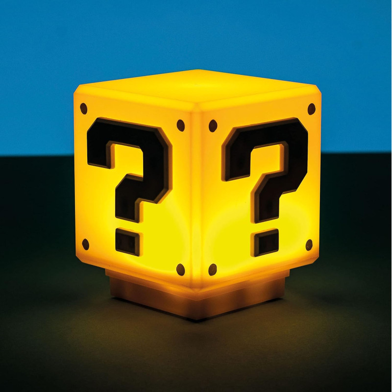 Super Mario - Lampe veilleuse sonore Question Block